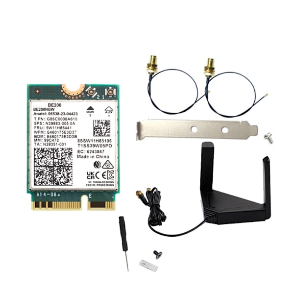 WIFI7 WLAN-kort BE200 BE200NGW WiFi 5/6G TriBand Bluetooth-kompatibelt 5.4-kort