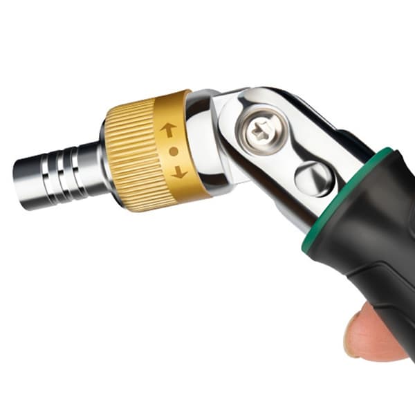 Universal Skralle Skrutrekker Kit 10 Bit Vinkler Solid Karbonstål Konstruksjon