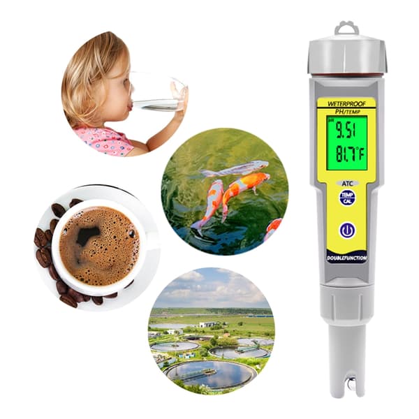 Mat pH-tester pH-måler Automatisk temperaturkompensasjon egnet for hjemmelagde sauser