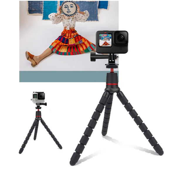 Sportkamerastativ DSLR-kameror fäste för Gopro11 10 9 Livesändning ZJ8003