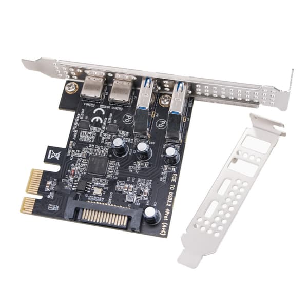 PCIE til USB 3.2 Udvidelseskort Understøtter WINXP WIN7 WIN8 WIN10