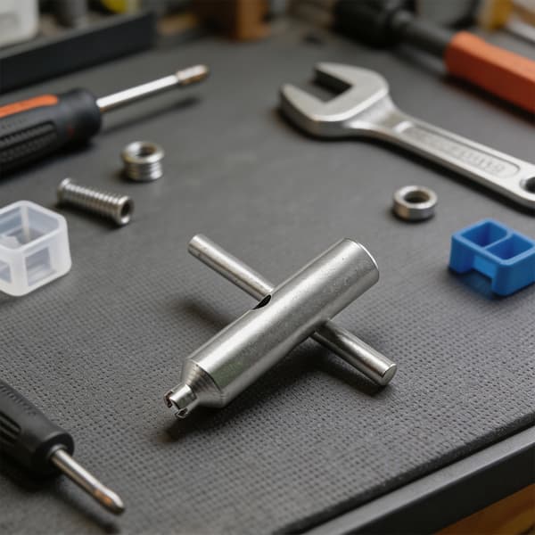 Rustfritt stål 3-vinget bitskrutrekker for Microtech kutter reparasjonssett