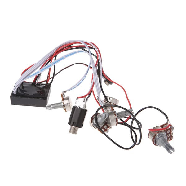3-bands EQ förförstärkarkrets gitarr dubbel potentiometer för aktiv basmikrofon