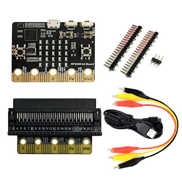 För RPi RP2040 Bit Development Programmering Expansion Board Micro:bit Education Adapters Board Expansion Board