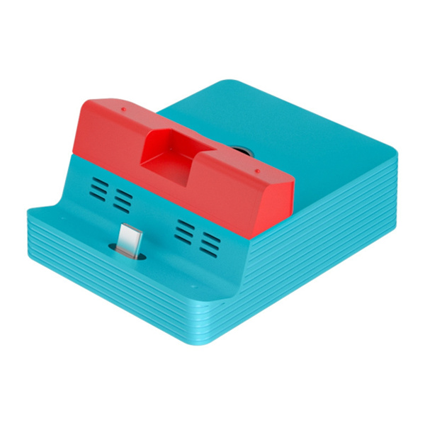 Uppgraderad Laddningsdocka Bärbar Bas med HDMI-Projection Heat Radiation Dock Laddningsställ 3-i-1- set Gaming Reservdel