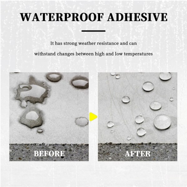 Transparenta vattentäta lim Vattentäta lim Vattentäta beläggningar Vattentäta tätningslim för badrum och kök Transparent color