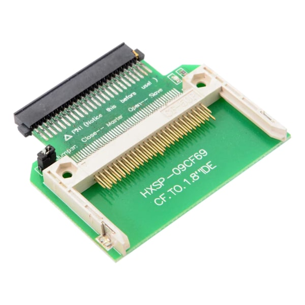 CF Merory Card Compact Flash till 50Pin 1,8" IDE hårddisk SSD-adapter för