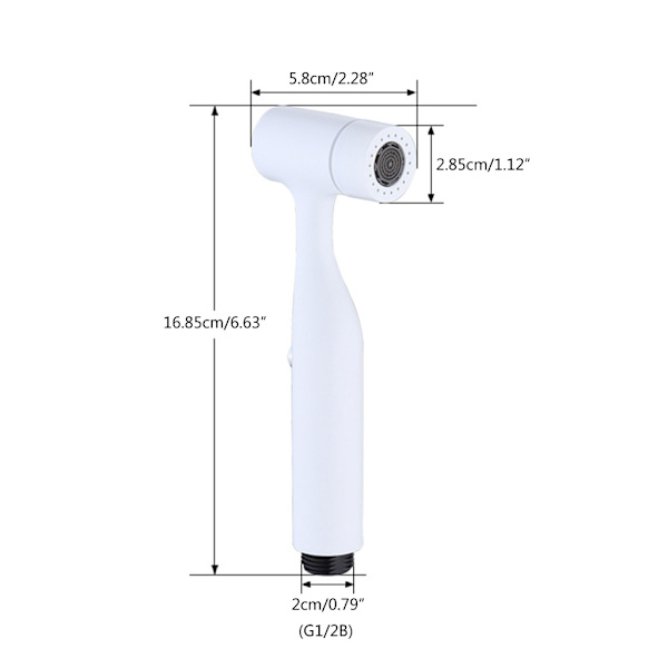 Toiletvasker under tryk Ergonomiske designs Bidet-tilbehør Kvindevasker Plating