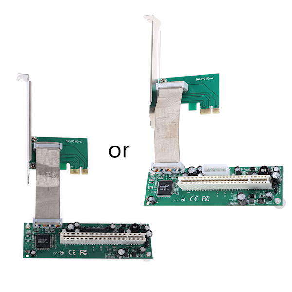 PCIE till PCI för Express x16 Conversion Card PCI-E Expansion Converter Adapter Extender Board