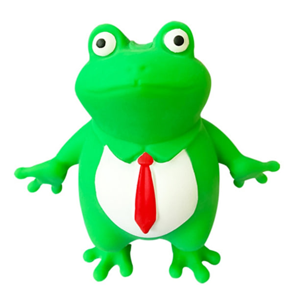 Squeeze Fidgets Toy TPR Stretchy Green Frog Soft Stress VentToy Party Favor Pressure Release Toy ADD Barn Present