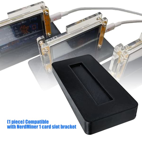 Let Samling Support Stand Til Bitcoins NerdMiner Mining Hardware 1 Slot