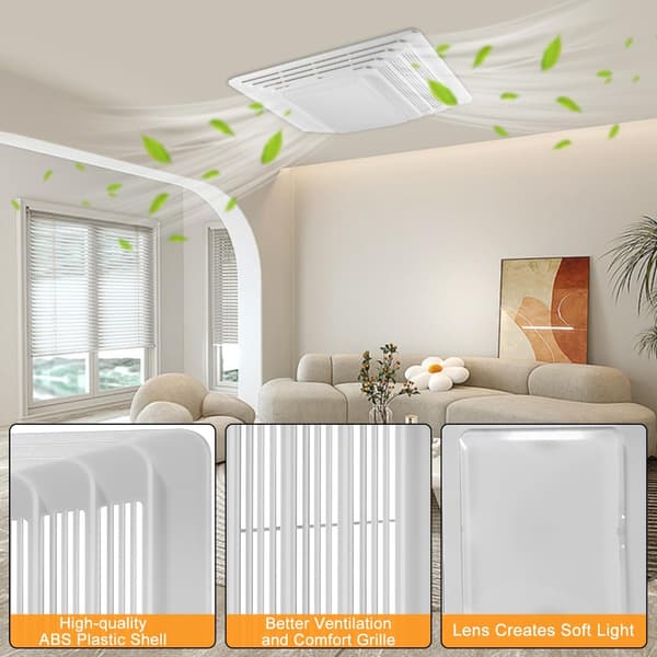 Baderomsventilgitter S97013662 Problemfri Enkel Montering Fuktig Miljø