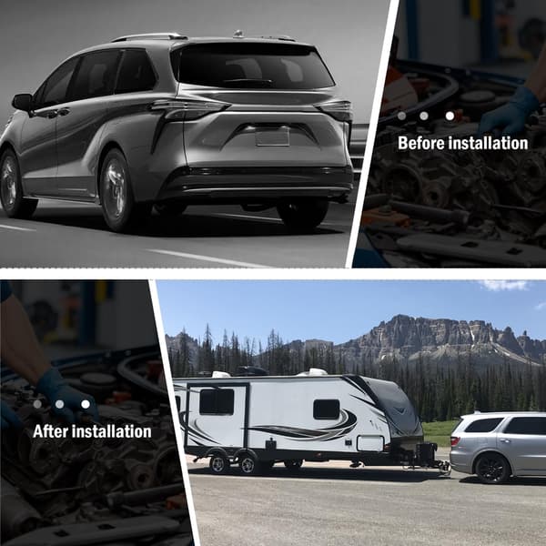 Kraftig 4-polet 3-vejs 2-trailer ledningsnet egnet til MPV 2021-2024