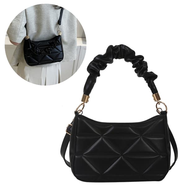 Kvinders PU Crossbody-taske Slanke og sofistikerede skuldertasker til piger White