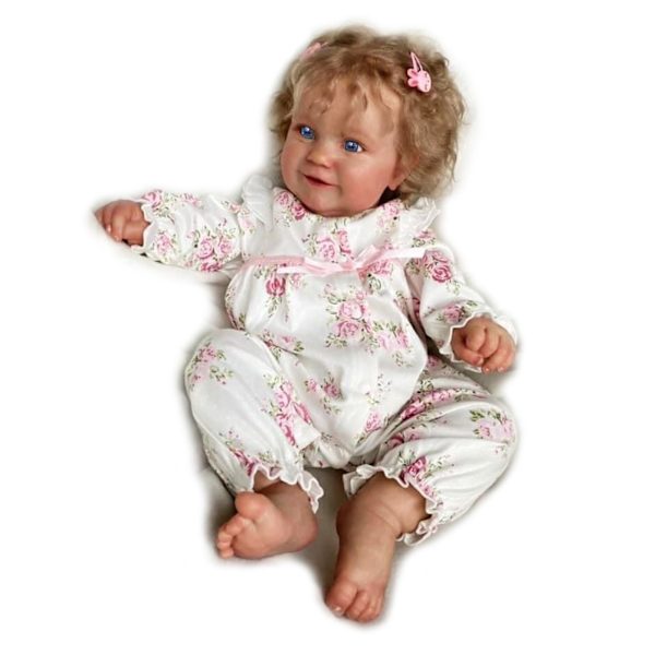 23,62 tuuman prinsessatyttö nukelle Sweet Reborn Baby Girl nukkelle Lahja Reborn Dolls Lahjat tytölle toddler Lifelike Baby