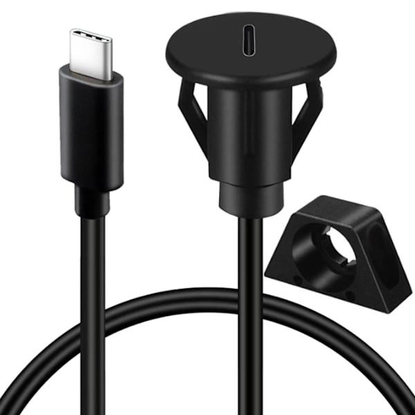 USB3.0 Forlængerkabel USB Flush Mount Han til Hun Kabel til Køretøjer