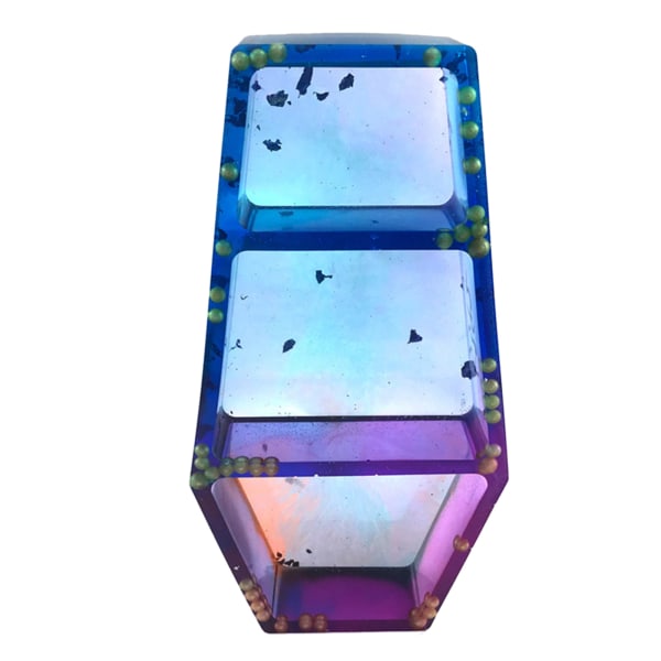 Halloween kistlåda UV-kristall Form Kist Smyckeshållare Mould