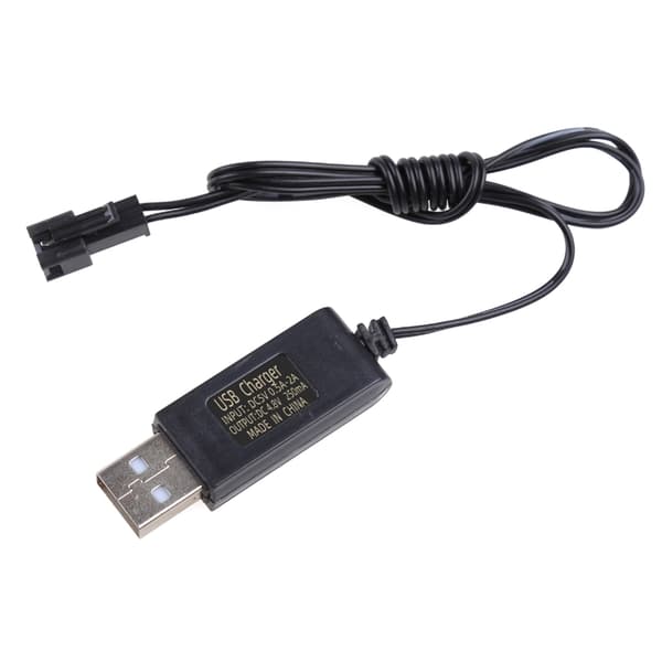 4.8V 2P Stik USB Opladerkabel 4.8V 250mA Output til Legetøjsbil