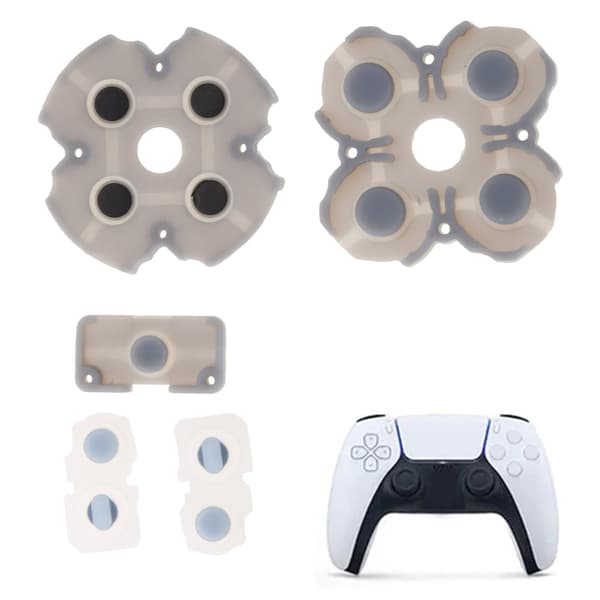 Ledende gummi til controller klæbende knap pad tastatur tilbehør