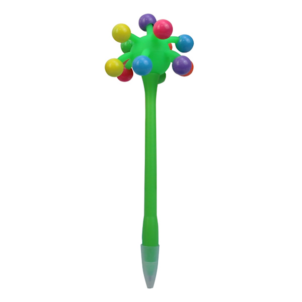 12 STK Funny Beads Kuglepen Dekompression Kuglepen Gave til Kid Student