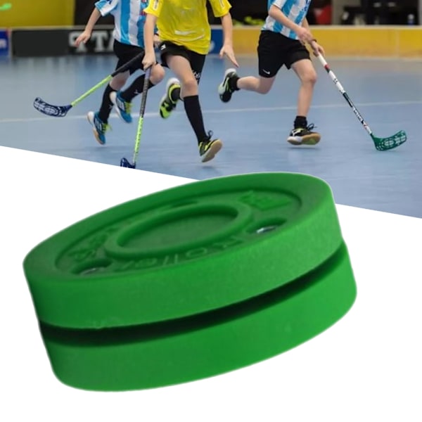 Gjenbrukbar ishockeypuck for trening og øving på is, gatehockey og rulleskøyter