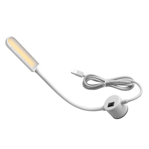USB magnetisk LED symaskinlys med fleksibel hals for håndarbeid
