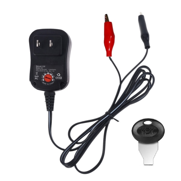LR6 LR03 batterieliminator til DC 3V-12V justerbar strømadapter Udskift 2-8 stk 1,5V AA AAA C D batteri til jul