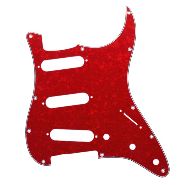 Retro-St Elektrisk Gitar Pick Guard Scratch Plate Musikkinstrument Tilbehør Abalone shell
