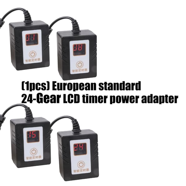 110V-220V Profesjonell Automatisk Syklus Strømadapter Digital Timer Display