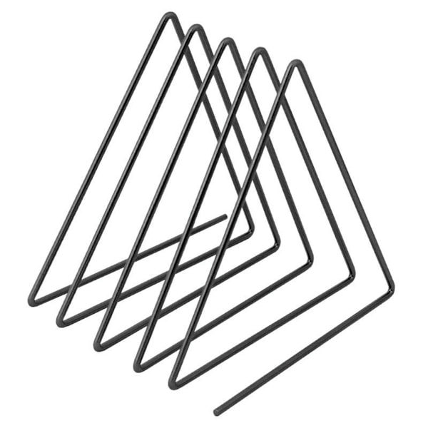 Nordic for Triangle Shape Enkel bokstödsställ Bordsförvaringsställ Hylla D