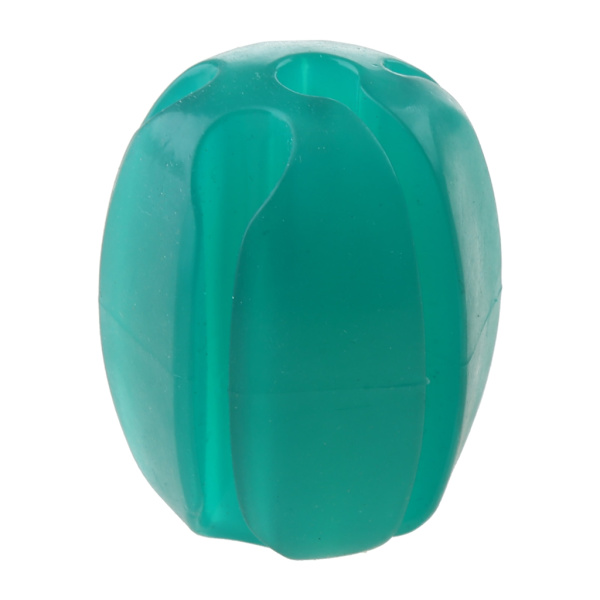 Genanvendelig silikone fiskestangsholder ægformet stangbånd klips holdbar Dark green