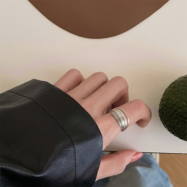 Unik Minimalistisk Silverton Elegant Mode Smyckesaccessoar