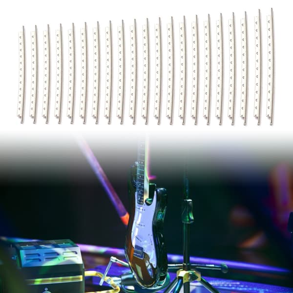 2,7 mm 21 Band Fretwire Set för Elgitarr Bas Greppbräda Ersättningar