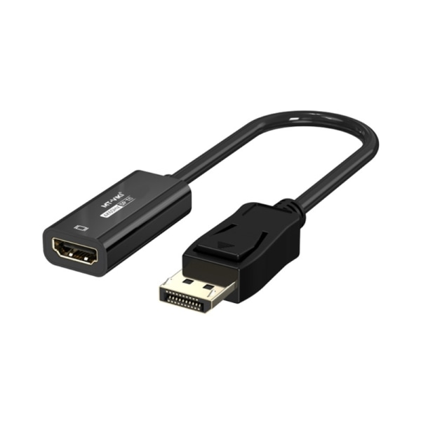 4K/8K DisplayPort till HDMI-kompatibel adapter Bärbar kabelkonverteringsadapter null - A