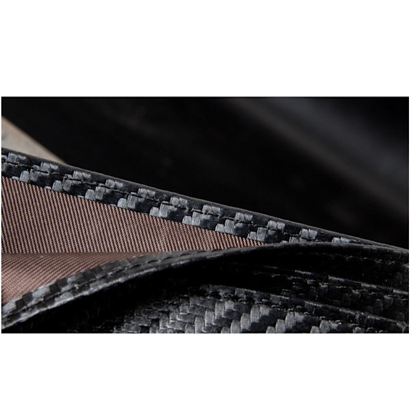 Muoti lyhyt lompakko estävä RFID-luottokorttikotelo miehille AirTag Carbon fiber