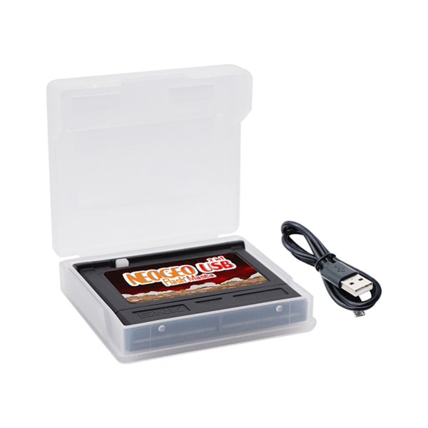 USB Flash Masta Burning Card 2 in 1 Retropelitarvikkeet USB -kaapelilla SNK NEO:lle NGP NGPC NEOGEO