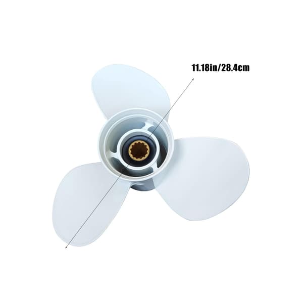 Förbättrad marin propeller förbättrar acceleration och topphastighet
