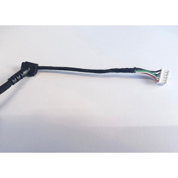 Byte av muslinje Tålig PVC USB -muskabel för ViperMini Game Gaming Mouse Svart