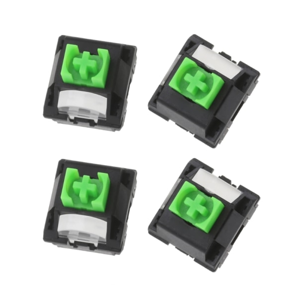 Mekaaniset näppäimistötarvikkeet Axis Switch RGB vihreät kytkimet Razer-Blackwidow Elite Gaming Keyboardeille 4PCS