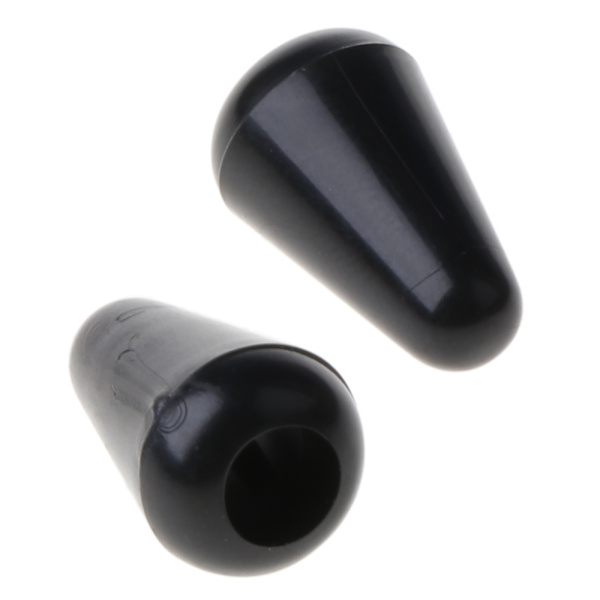 Nya 6st Gitarrdelar 3-vägs Toggle Switch Knapp Spets Lock 4mm Plast Switch Lock
