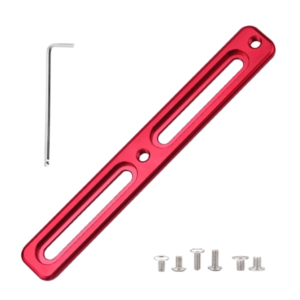 Sykkel Flaskeholder Adapter Monteringsbase Sykler Alt Posisjon Burmontering Red