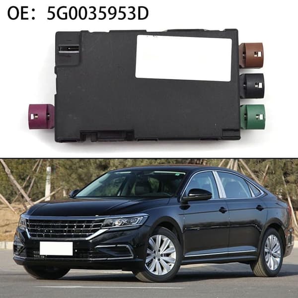Køretøjs USB-tilslutningsdel 5G0035953D med sort hus og USB-A