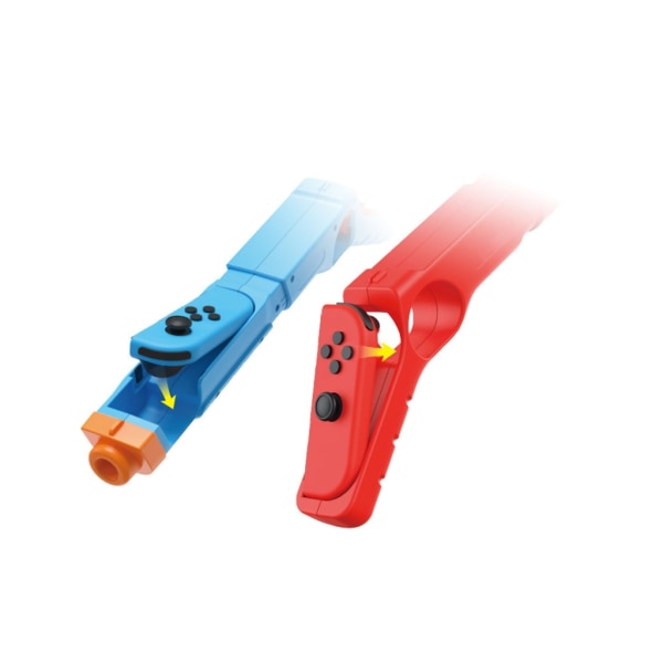 TNS-2137 Game Shooting Grip Hållare Controller Bracket Spelhandtag Grip Tillbehör Lämplig för Switch OLED/Switch Blue