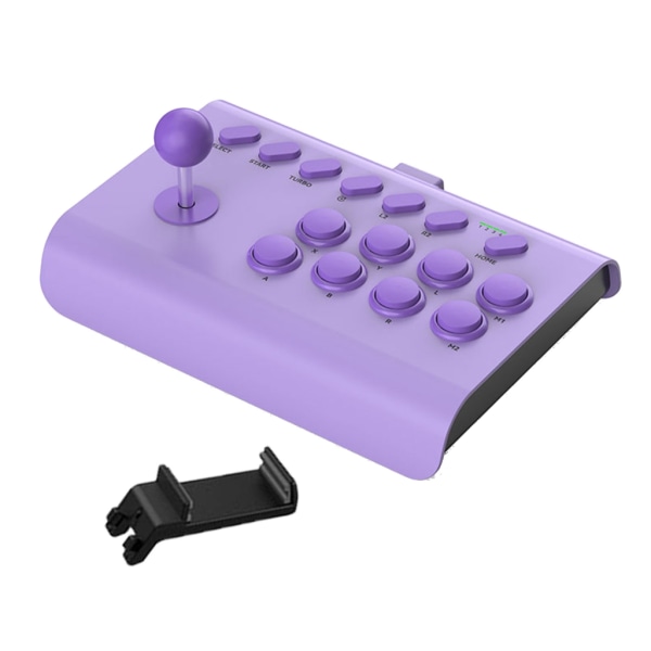 Game Joystick Rocker Fighting Controller för switchar PC Game Controller Board Joystick Control Device Purple 