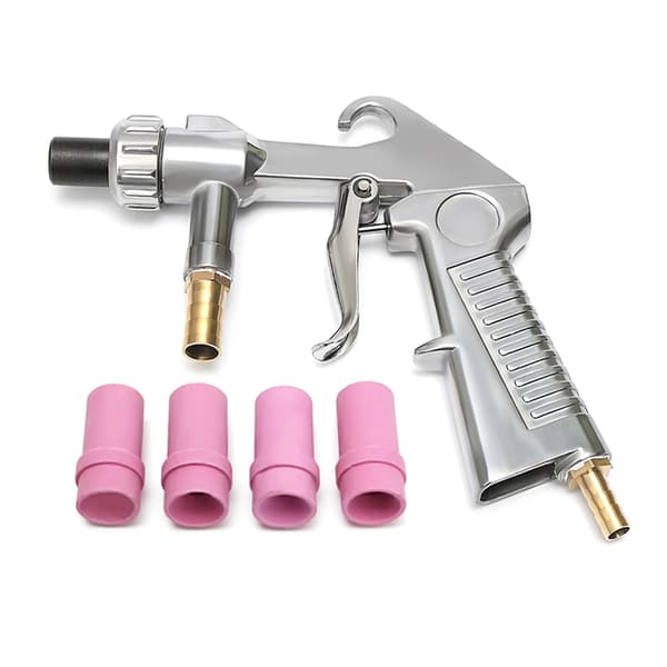 Sandblæser Feed Blast Spray Gun Sandblæserpistol Kit til Sandblæsekabiner