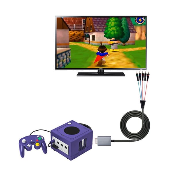 Digital AV-utgång Hög kvalitet för bildljud 5RCA-adapter