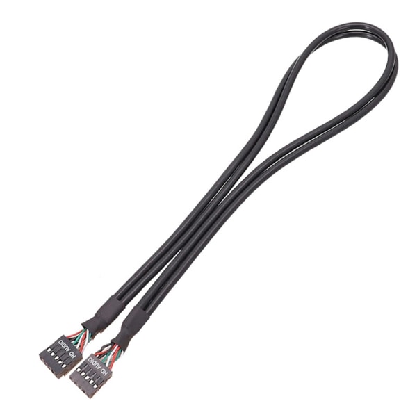 9-stifts USB förlängningskabel hona till hona adapter förlängningssladd 30/50/70 cm 30cm