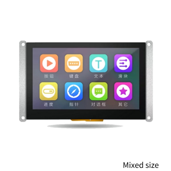 4,3-tums LCD-skärm 4,3-tums serieport IPS LCD-skärm för gör-det-själv-projekt null - A
