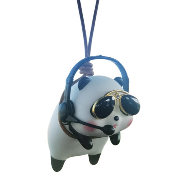 Bil anheng Cute Cartoon Swing Auto bakspeil Hengende Ornament Home Decor