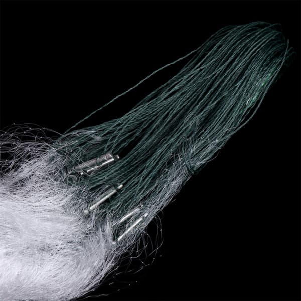 Fiskegarn i monofilament med flyte